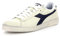 Diadora Unisex Game L Low Waxed Sneaker, Weiß/Blau, 42 EU