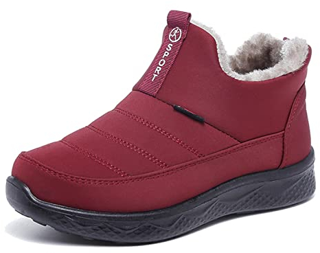 Moudn Stivali Da Neve Donna Invernali Scarpe Da Donna Invernale Trekking Stivaletti Outdoor Casual Camminate Antiscivolo Boot