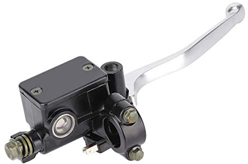 Cilindro maestro de palanca de embrague de freno delantero de motocicleta de 7/8 , conjunto de bomba de freno de disco de motocicleta de 22 mm apto para bomba superior de freno delantero Honda