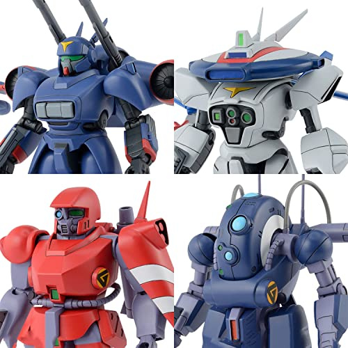 Bandai Model Kit 4573102630254Gundam - 1/144 Dragonar Set 1 - Modellbausatz schwarz