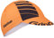 GripGrab Lightweight Summer Cycling Cap UV-Protection Under-Helmet Visor Mesh Hat Thin Breathable SPF Bicycle Headwear Orange/Black