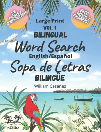 Bilingual word search English / Spanish Sopa de Letras Bilingue
