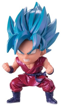 Chibi Masters Bandai Dragon Ball Goku Kaio-Ken Figure | 8cm Mini Collectable Toy With Window Box Based On Dragon Ball Manga And Anime | Anime Figures Make Great Gifts