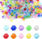 Xmart 550 Stück Acryl Diamanten Kinder Glitzersteine Klein Edelsteine für Kinder Dekosteine für Vase Uns Aquarium Bunte Edelsteine für Piraten Schatzsuche Party Kunsthandwerke