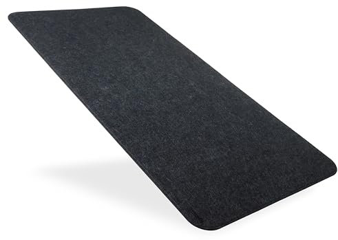 minify Schreibtischunterlage aus Filz – 80 x 40 cm, rutschhemmend, Tischunterlage für Büro, Homeoffice, Kinder, Schreibtisch-Zubehör und Deko, ideal für Bürobedarf und Homeoffice Ausstattung