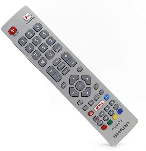 Genuine TV Remote Control Compatible with Sharp AQUOS 32BC4K Smart TV