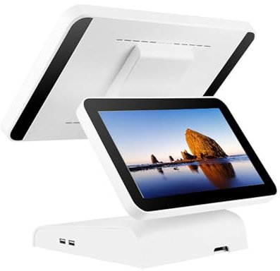 YXFAZPP Smart Touch-Registrierkasse, Restaurantbar, POS-Software-Registrierkasse mit Drucker