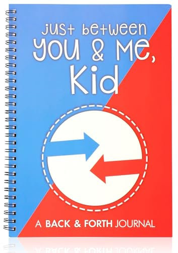 Just Between You And Me Kid, Kindertagebuch Happy Self Journal 3-6confident Me Journal Big Life Journal für Kinder 7-10 (Rot Blau)