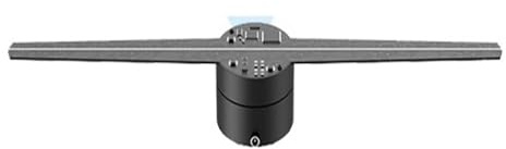 3D-Ventilator-Hologramm-Projektor, 42 cm, 2 Lüfterblätter, wandmontierte WLAN-LED-Leuchtlampe, 224 LED-Ventilator, Hologramm-Ventilator-Projektor Hohe Auflösung und Klarheit(42 Upgrade)