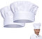 Yewseas 2 Stück Weiß Kochmütze, Verstellbare Unisex Chef Kochmützen Erwachsene Für Restaurant Kochen BBQ Backen