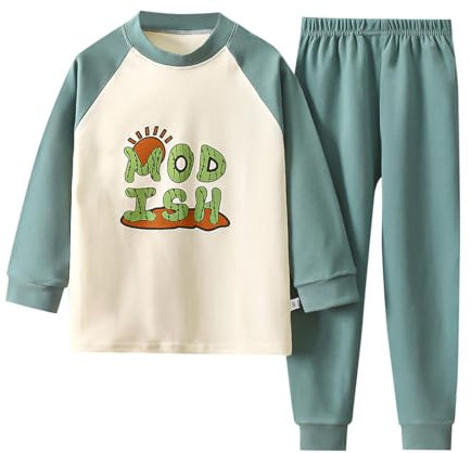 Pigiama Bambino Invernale Felpato Pigiami Felpati Bambino Pigiami Pesanti Bambino Pigiama Cotone Caldo Bambino Pigiama Natalizio Bambina Bambini Pigiami Pigiama Bambino Pile