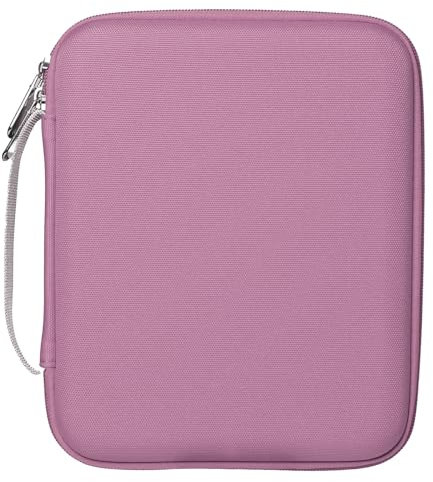 Woopais Card Case Holder for Yoto Player Mini Audiobook Cards Storage, Portable 120 Pockets Amiibo Card Binder Folder with Zipper for Yoto Travel (Purple)