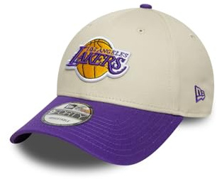 New Era 9Forty Strapback Cap - Los Angeles Lakers Beige