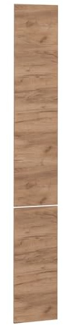Vicco Küchenfront R-Line, Goldkraft Eiche, 29.6 x 196 cm | Möbelfront für den Apothekerhochschrank, passend für R-Line Küchenschränke zur einfachen Montage