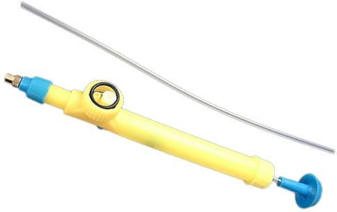 EasyByMall Pulvérisateur manuel push-pull pour arrosage à brume fine ou jet d'eau - Valve à clic réglable - Convient aux bouteilles de 27 mm de diamètre - Plastique