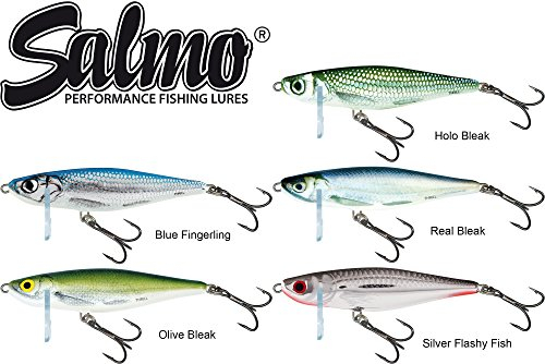 5 Salmo Thrill Sinking - 5cm Wobbler zum Spinnfischen auf Rapfen, Hecht, Zander & Barsch, Kunstköder zum Rapfenangeln, Hechtköder