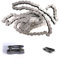 CDHPOWER #415 Bike Chain (1pc), 415 Chain Link (Chain Locks) (1pc), Half Link (1pc) - for 66cc/80cc Gas Motorised Bicycle