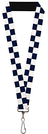 Buckle-Down Herren Lanyard-Checkered Schlsselanhnger, Mehrfarbig, Standard