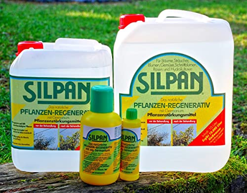 SILPAN - Pflanzen-Stärkungsmittel flüssig - Universaldünger für Bäume, Sträucher, Blumen, Gemüse, Schnittblumen, Rasen und Hydrokulturen (10 Liter)
