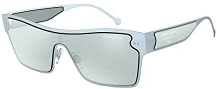 Ray-Ban Damen 0AR6088 Sonnenbrille, Mehrfarbig (Brushed Azure), 40.0