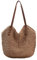 DKIIL NOIYB Straw Shoulder Bag For Women, Large Straw Bags Weave Handmade Handle Tote Bag Summer Beach Straw Handbags Bohemian Crossbody Bag