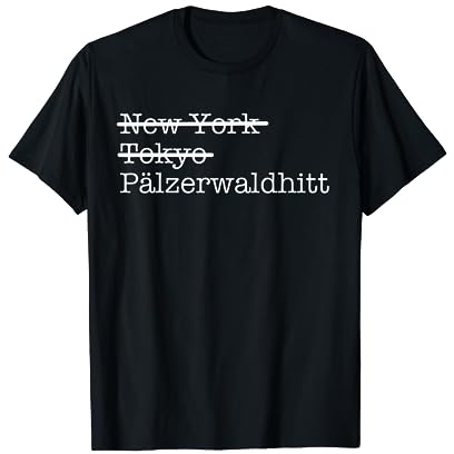 Heimatliebe Pfalzkind Dubbeglas Elwetritsche Mundart Pfälzisch Pälzerwaldhitt Pfälzer Waldhütte Pfalz T-Shirt Schwarz Klein Unisex Klassisch Pfälzer Dialekt T-Shirt Pfälzer Wandern