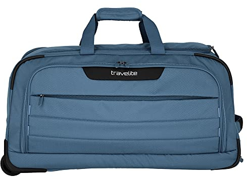 Travelite Reisetasche mit Rollen, Panoramablau, Taille Unique, Casual