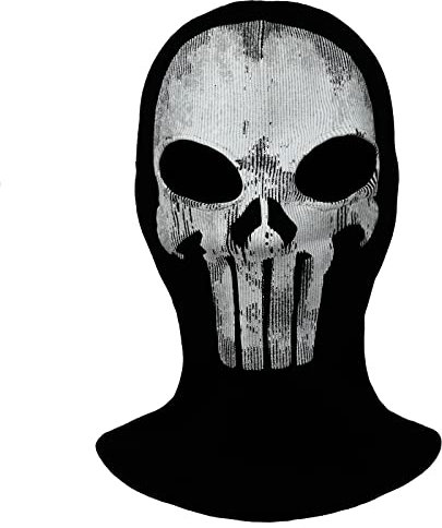 nezababy Balaclava Totenkopf Maske Männer Schädel Ski Geistergesicht Scream Scary Maske Motorradhelm Winterhaube Halloween Cosplay Goth Zubehör
