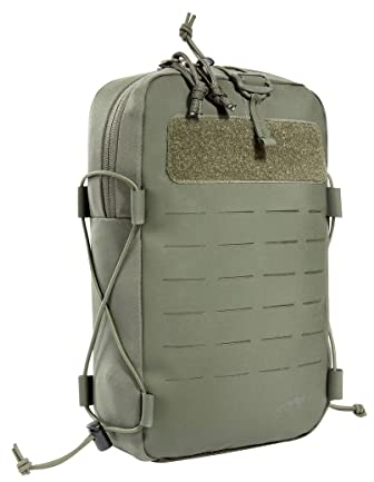Tasmanian Tiger TT Tac Pouch 18 anfibia Leichte Zusatz-Tasche aus wasserfestem Material, Zubehör-Tasche mit Molle-System für Rucksack oder Plattenträger, Oliv