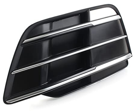 Three T FSFY ABS Paraurti Anteriore Fendinebbia Copertura Griglia Griglia Piastra di Copertura per Audi Q5 S-Line SQ5 2018 2019 2020 2021 2022, Lato Sinistro