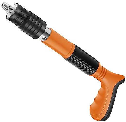 Mini Nailer Gun Manual Wall Nail Fastening Tool Low Noise Air Nailer Machine Adjustable Cement Wall Nailer for Rivet Woodworking