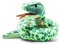 Steiff Gin Schlange grün 130 cm, Soft Cuddly Friends, Kuscheltier Schlange, Flauschiges Stofftier zum Spielen & Kuscheln, aus kuschelweichem Plüsch für babysanfte Haut, waschmaschinenfest