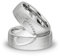Kolibri Rings® Freundschaftsringe Silber – Herzmotiv – Handgefasst – Gratis Gravur & Etui