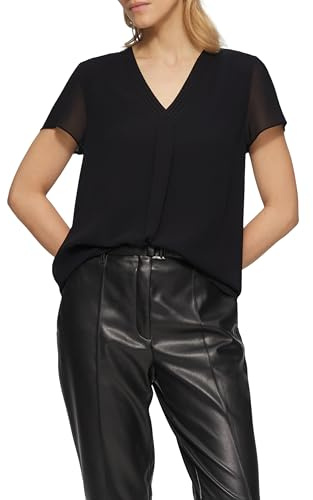 s.Oliver Layering-Bluse aus Chiffon
