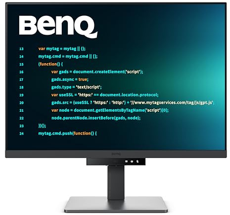 BenQ RD280U - Monitor de programación 3:2 de 28.2 pulgadas, 4K 3840 x 2560, cuidado de los ojos, panel nano mate, modos de codificación, retroiluminación MoonHalo, 90 W USB-C, KVM, montaje VESA