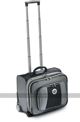 Drakes Pride Low Roller Trolley Bag - Silver