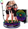 360 Photo Booth Machine with APP Control,Photo Booth 360 with RGB Ring Light, Remote Control, 31.5in 360 Video Booth Machine for 2-3 People（80cm） with Flight Case,for Wedding,Birthday,Party Gathering