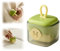 Lint Roller Ball, Mini Portable Lint Roller Reusable Lint Remover Washable Sticky Roller Ball, Travel Lint Roller with Storage Case and Handle for Clothes, Pet Hair Debris Removal Tool (Green 1pcs)