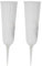 Lot de 2 vases funéraires avec base en plastique et mousse intérieure - Support de fixation parfait pour l'extérieur et les monuments Graveside