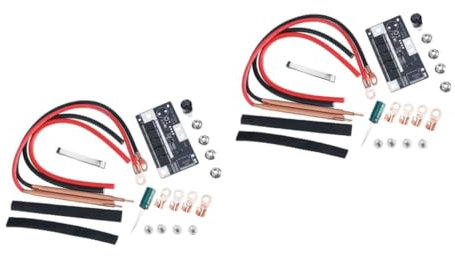 Artibetter 2sets Saldatore Portatile Per Batteria Saldatrice Puntatrice Elettrica Per Pcb e Elettronici e Durabilità