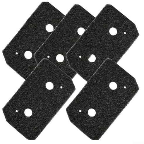 5 Pack Foam Filter Kit for Bosch and For Siemens Washer Dryers Series 4 and 8 Designed to Support Smooth Operation and Prevent Dust Build up