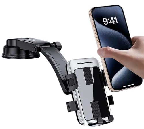 Car Phone Holder for Kia Tonic 2018-2020,Suction Phone Holder,Phone Cradle for Dashboard/Windscreen,360° Rotatable Stand,Car Mount for 4.0''-7.2'' Smartphones