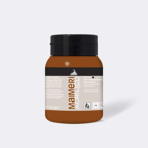 MAIMERI ACRILICO - 500 ml - 278 terra di Siena bruciata