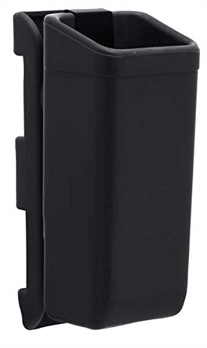 ESP Magazintasche 9 mm mit Molle-Clip Schwarz, Schwarz