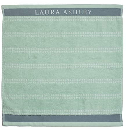 Laura Ashley - Küchentuch - Frottier Mint Stripe Horizontal - 50x50 cm
