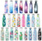 lalafancy Bouteille d'eau en Acier Inoxydable sans BPA Réutilisable Thermos Double Paroi Isolée sous Vide Gourde Isothermes - Froid 24h ou Chaud 12h - 350ml / 500ml /750ml