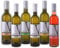VIPAVA 1894 Weißwein Probierpaket White Label (Gelber Muskateller, Sauvignon, Chardonnay, Grauburgunder, Malvazija, Rosè), Weißwein Verkostung, Qualitätswein - ZGP (6 x 0.75 l)