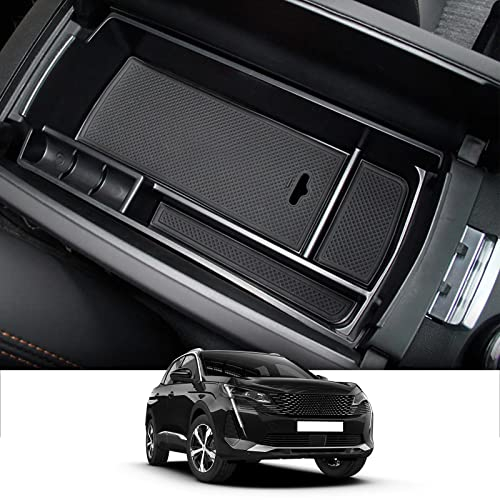 CDEFG Peugeot 3008 5008 GT 2016-2022 2023 / C5 Aircross 2018-2024 2025, console centrale vano portaoggetti, bracciolo, multifunzione per auto organizer per console vassoio 3008 GT Line Accessori