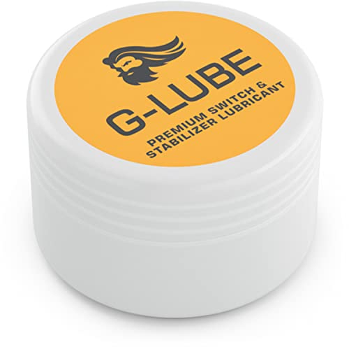 GLORIOUS PC GAMING RACE G-LUBE Synthetisches Schmiermittel für alle Arten von Schaltern, Federn, Stabilisatoren von mechanischen Tastaturen, Mäusen und Anderen Gaming Gadgets (10g)