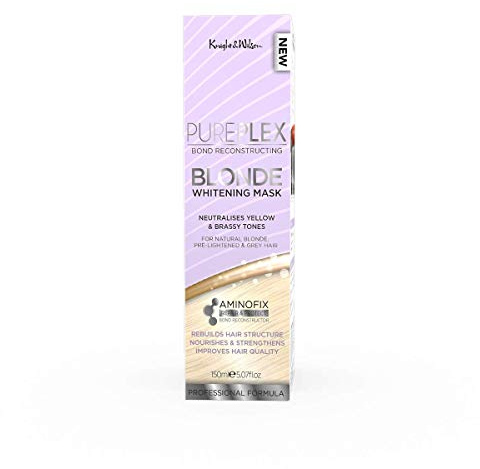 PurePlex Whitening Mask - Professionelle Toning-Formel pflegt und baut wieder auf, mit Aminofix zum Schutz und Wiederherstellung